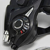 Моноблок Shimano ST-EF51-7 Altus 3x7. Велосипедні ручки перемикання швидкості Shimano ST-EF51-7 Altus, фото 3