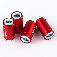 Ковпачки на ніпель для Лада, Жирулі, ВАЗ Alitek Sports Red, 4 шт.