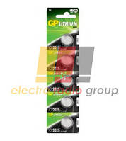 Батарейка gp cr2025-U5 Lithium 1130