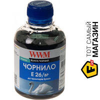 Чернила WWM Epson XP600/605/7005 Black Pigment, 200г (E26/BP) Black 200