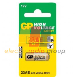 Батарейка gp Alkaline А23, va23ga, mn21, 12V