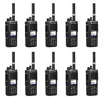 Радиостанция профессиональная Motorola (10 шт) MotoTRBO DP4800 VHF AES-256 цифровая с дисплеем