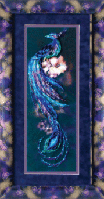 Набір для вишивання бісером на авторській канві «Синя птиця»