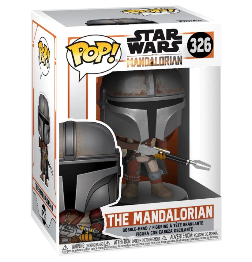 Ігрова фігурка Мандалорець. Фігурка Mandalorian POP FUNKO серії Star Wars, Зоряні війни