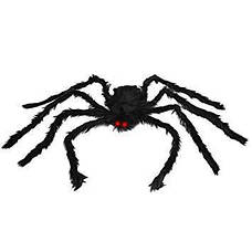 Величезний павук RESTEQ іграшка. Великий чорний тарантул 75 см, фото 2