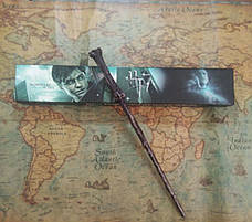 Колекційна чарівна паличка Гаррі Поттера 1:1. У фірмовій подарунковій коробочці, фото 2
