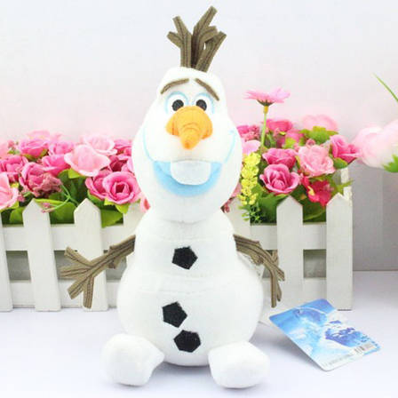 М`яка іграшка сніговик Олаф RESTEQ 50см! з мультика "Холодне серце" (Фроузен), фото 2