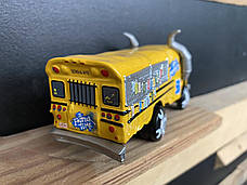 Автобус із мультфільму Тачки 3 RESTEQ. Автобус Міс Крихітка. Іграшка Miss Fritter вантажівка з мультфільму Cars 3, фото 2