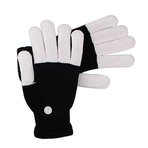 Led рукавички дитячі RESTEQ 17*11см. Світлодіодні рукавички різнокольорові, що світяться у темряві, блимають 6 режимів, фото 2