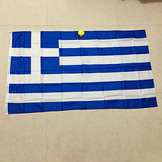Прапор Греції 150х90 см. Грецький прапор поліестер RESTEQ. Greek flag, фото 4