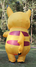 Надувний костюм Пікачу RESTEQ для дорослого. Pikachu костюм. Пікачу косплей, фото 2