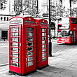 Металева скарбничка для грошей RESTEQ червона англійська телефонна будка. Скарбничка-телефонна будка 140x60x60мм, фото 2