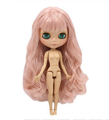 Шарнірна лялька Блайз Blythe 30 см! 4 кольори очей, пудровий колір волосся