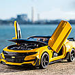 Модель автомобіля Chevrolet Camaro зменшена 1:32 зі фарами, що світяться, і звуковими ефектами мотора, фото 3