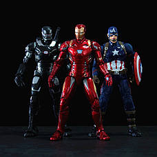 Фігурка Залізна Людина, Марк 46, Месники, Civil War Marvel. 17 см. На підставці. Iron Man, фото 3