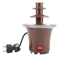 Шоколадний фонтан для фондю Chocolate Fountain, фондюшниця. Фондюшниця у вигляді фонтану, фото 2