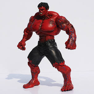 Іграшка Фігурка Халк Рагнарек Месники RESTEQ, костюм броня, Червоний Халк 25см, фото 2