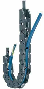 Гнучкий кабель-канал Igus 10х19 мм, кабелеукладач, зовнішній розмір 15х22 мм (кабельний ланцюг) (E.06.16.018S3), фото 2