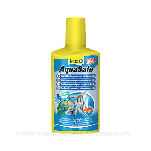 Засіб для підготовки води Tetra AQUA SAFE 50 ml на 100 л.