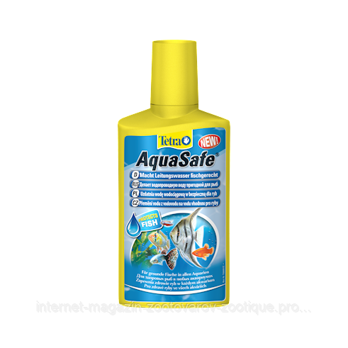 Засіб для підготовки води Tetra AQUA SAFE 250 ml на 500 л.