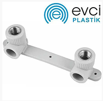 Планка настінна PP-R D 20х1/2" EVCI