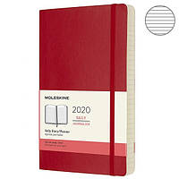 Ежедневник Moleskine 2020 средний красный DSF212DC3Y20