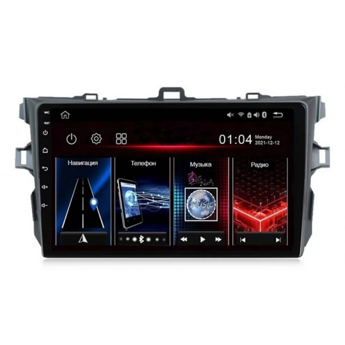 Штатна магнітола Toyota Corolla E140 (2006-12) Android-11 (2+16GB)