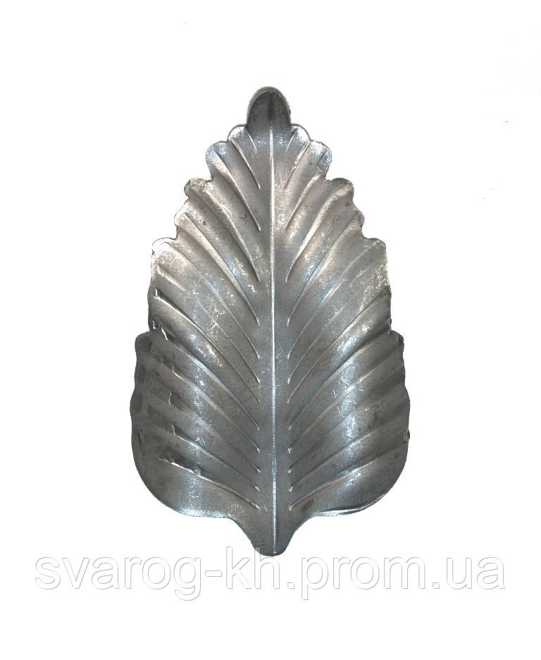 Кований лист 85х50х2