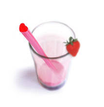 Коктейльні трубочки Suck UK Heart Shaped Drinking Straws