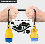 Перехідник для діагностики AUTOOL BMW 20 pin на OBD2 40cm, фото 3