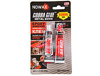 Клей эпоксидный 20g NOWAX STEEL EPOXY ADHESIVE NX49409