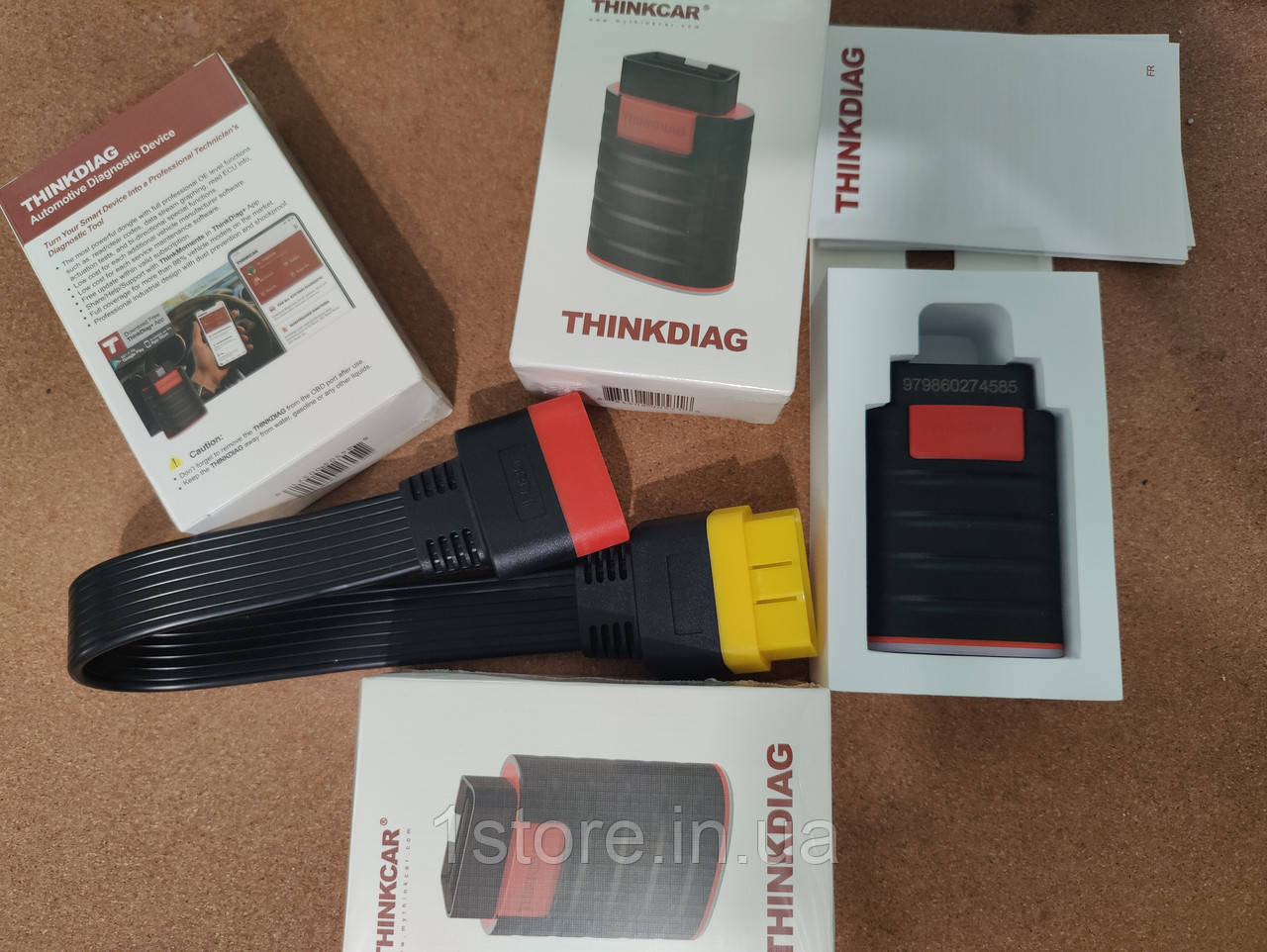 Автосканер ThinkDiag ( EasyDiag 4.0) X431 + 250 авто Diagzone PRO Працєю без інтернету