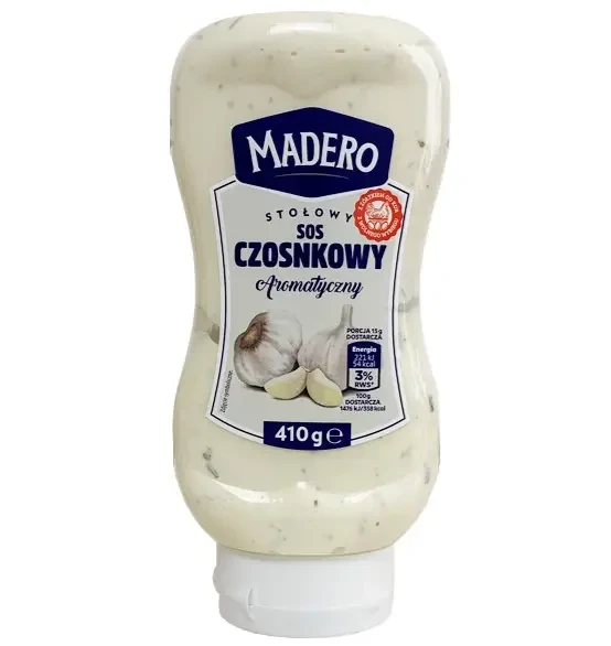 Соус Madero чесночный Czosnkowy 410г