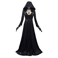 Платье в средневековом стиле Daniela Dimitrescu [Resident Evil] Queencos Чёрный M 46-48