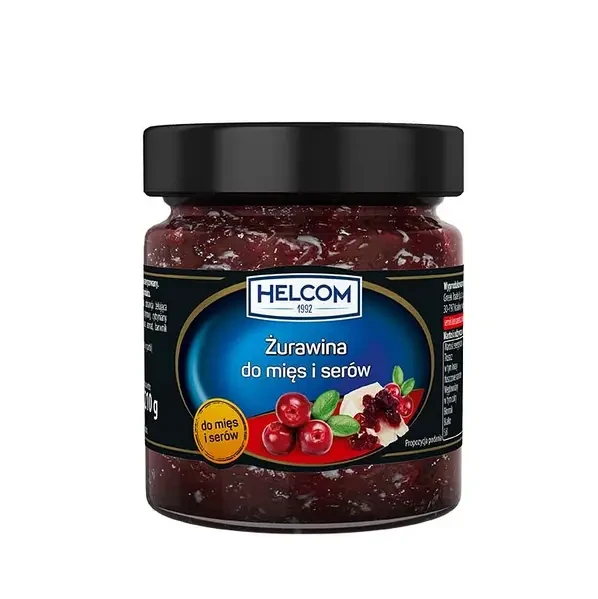 Соус журавлинний до м'яса та сирів Helcom Zurawina 210 г