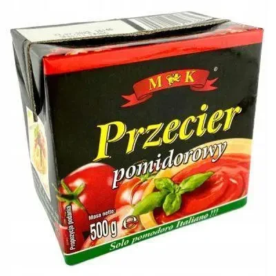 Томатная паста MK Przecier Pomidorowy, Польша 500 г, фото 1