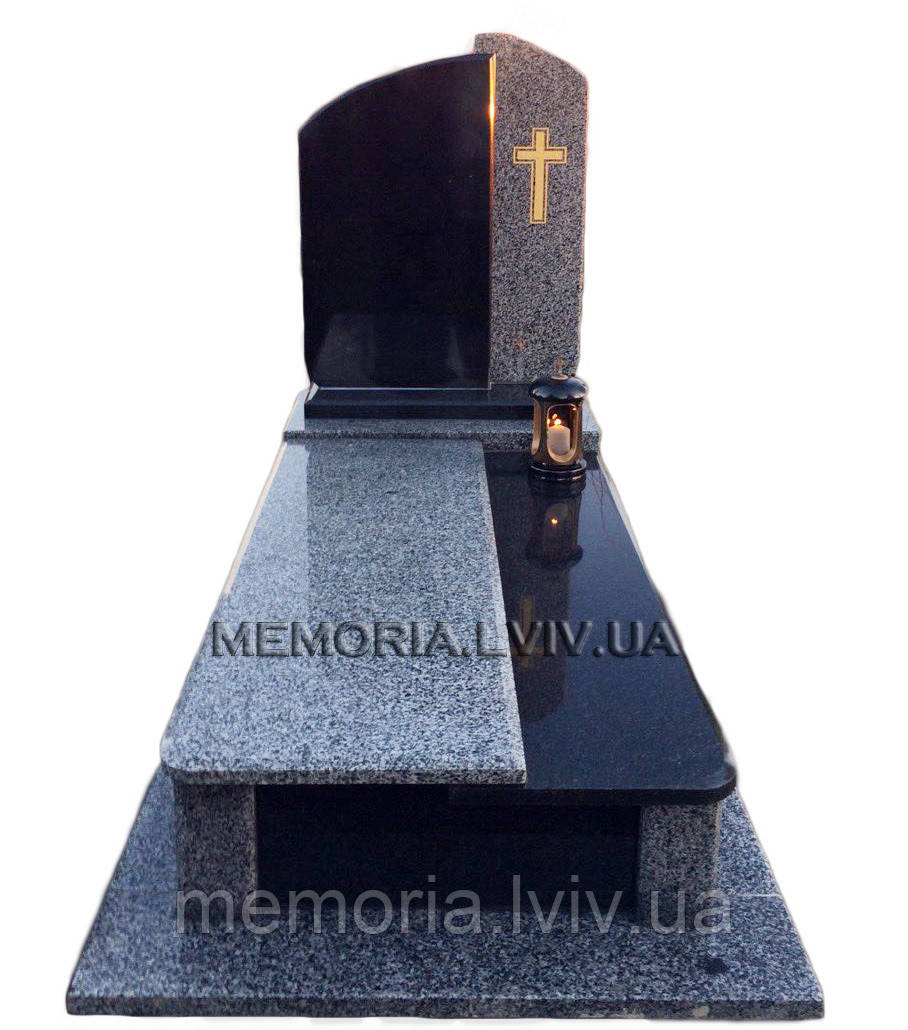 Одинарний гранітний пам'ятник 1093