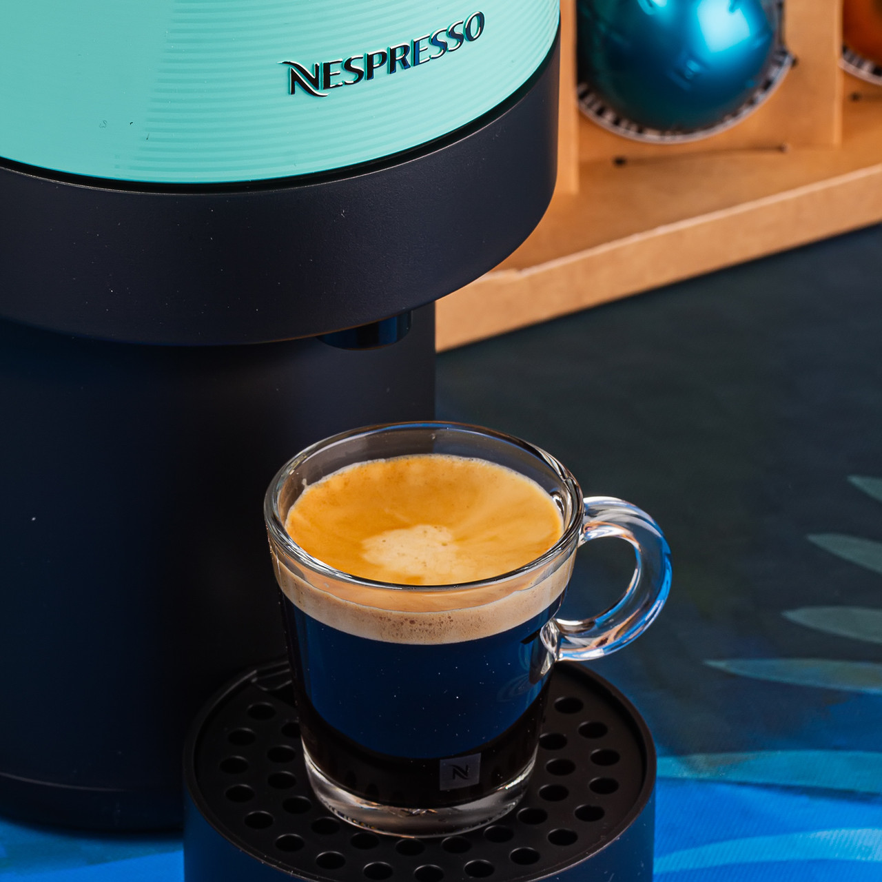 Coffee machine Nespresso Vertuo Pop Aqua Mint