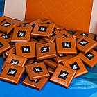 Milk Chocolate squares with salted caramel pieces (Молочні шоколадки зі шматочками солоної карамелі), фото 5