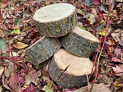 Дерев'яний сруб (діаметри 16-17 см). Висота 6-7 см