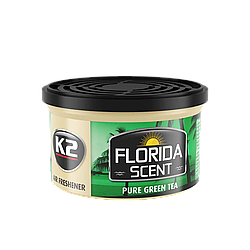 Ароматизатор повітря чистий зелений чай K2 Florida Scent PURE Green Tea 42 г (V87ZHE)