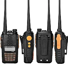 Рація Baofeng BF-UV6R з ліхтариком 128 каналів, до 6 км, для мисливців, рибалок, будівельників, охорони MNG, фото 3