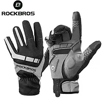 Велосипедні рукавиці Rockbros S173 похідні спортивні сенсорні