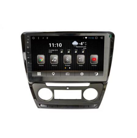 Штатна магнітола Skoda Octavia A5 black 2007-14 (2+16GB)+CANBUS Android 11