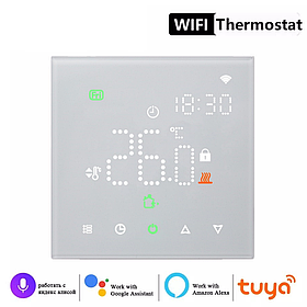 Терморегулятор Ecoset PWT-003 WiFi сенсорный программируемый для теплого пола
