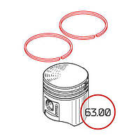 Кільце поршневе «Муравей» Ø63.00 2 Ремонт