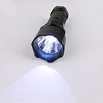 Світлодіодний LED ліхтарик ручний акумуляторний 1 ват Sneha (99782415-15-12), фото 2