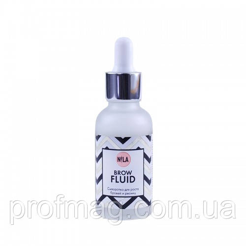 БУДОВА ДЛЯ РОСТУ БРОВЕЙ І Р міру NILA BROW FLUID, 30 МЛ