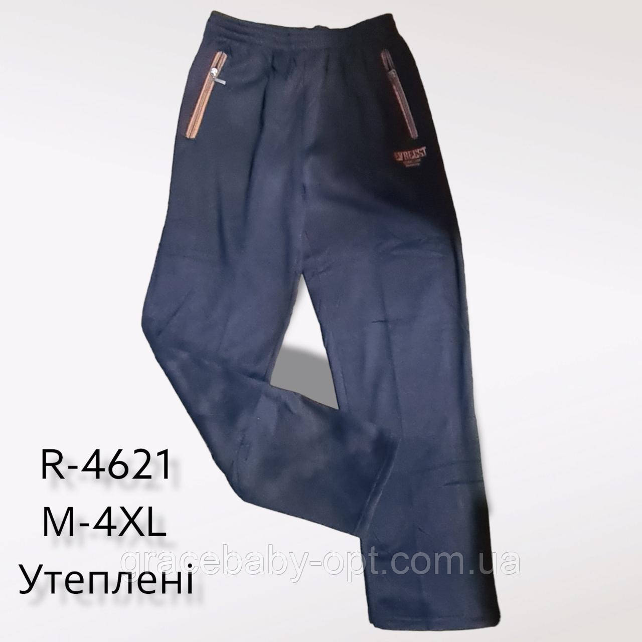 Спортивні штани утеплені для чоловіків оптом, M-4XL рр, № R-4621