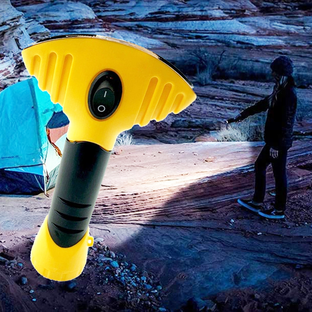 Ручний ліхтар Flash Light 180 з магнітною основою потужний ліхтарик на батареях